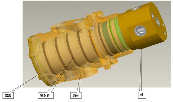 中央回轉接頭內(nèi)部結構介紹