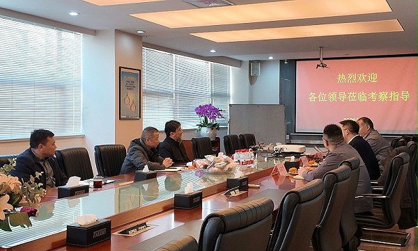 郎溪縣領導一行考察調研騰旋科技無錫總部