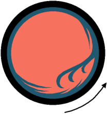 涌動(dòng)的水墊狀階段