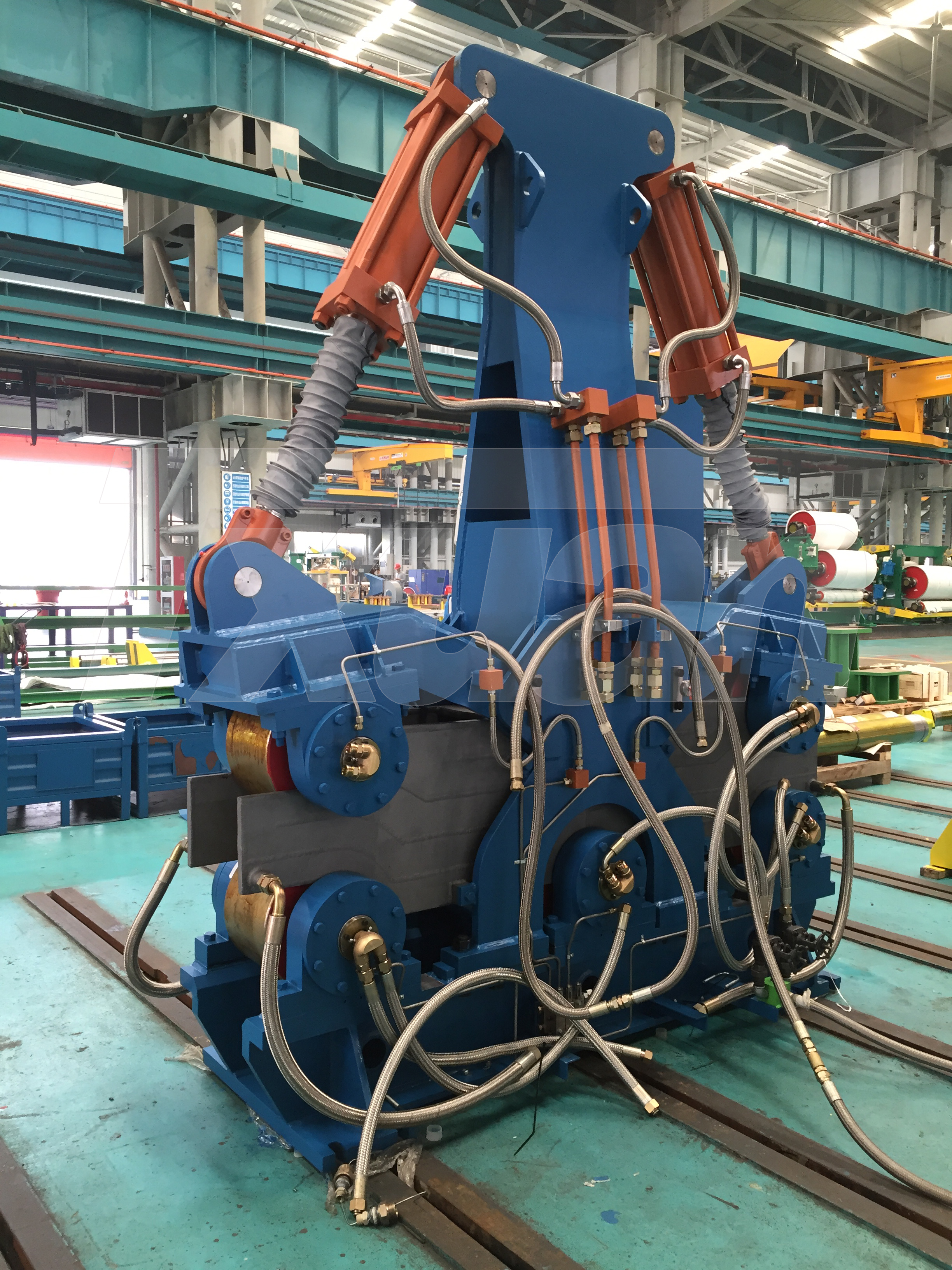 CH型扇形段用旋轉接頭應用